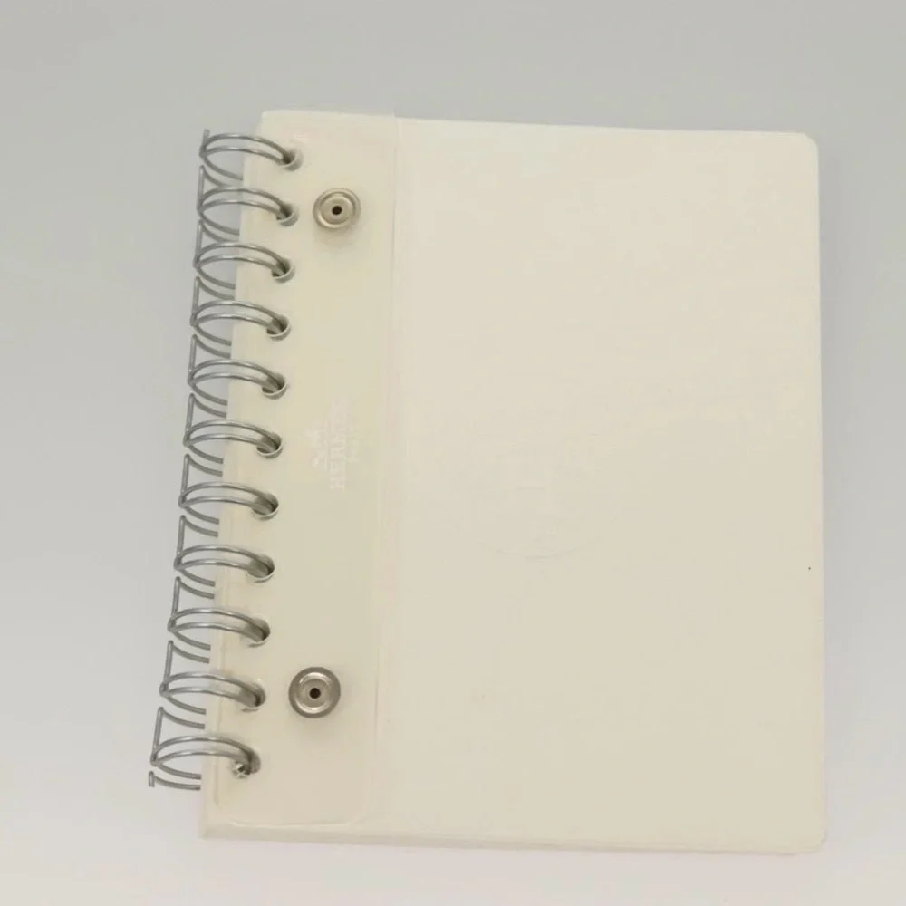 HERMES Yuris Planner Cover Togo Leather Brown with Notebook Authentic